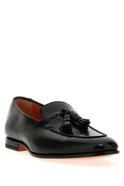 Santoni Santoni Nappa Leather Moccasins
