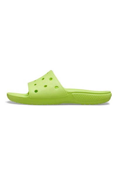 Crocs Classic Crocs Slide Iconic Crocs Comfort Slippers 38-39 EU - M6/W8 US Green - Limeade