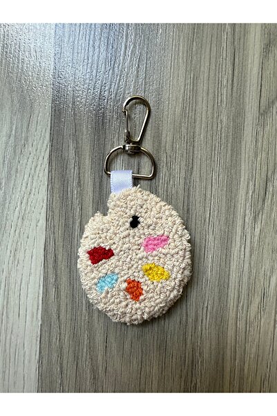 AKBAŞ DESİGN Punch Embroidery Palette Keychain