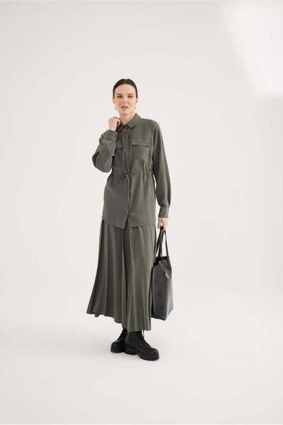 Garzia Bel Bağcıklı Gömlek