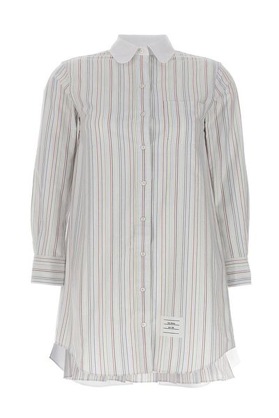 THOM BROWNE Thom Browne Striped Shirt Dress