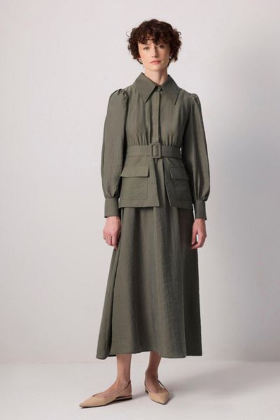 Touché Privé Functional Belt Dress