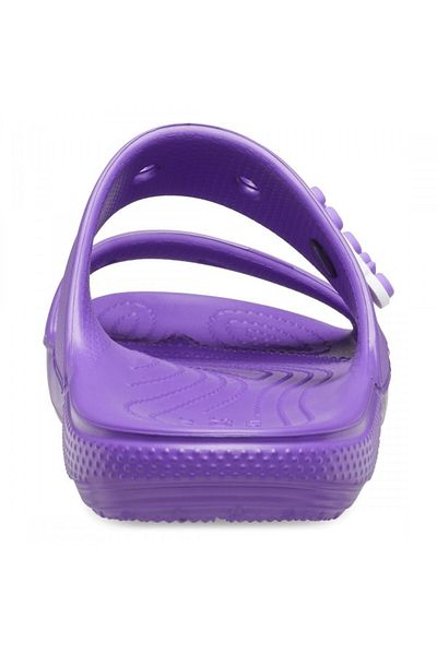 Crocs Classic Crocs Sandal Purple Slippers - Neon Purple 38-39 EU - M6/W8 US
