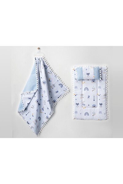voyyo kids baby Blanket Baby Diaper Set, Cushion, Muslin, Baby Pillow, Newborn, Crib, Baby Products