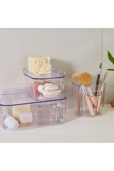 Orthex SmartStore Compact Clear Mini storage box, 9.8x9.4x10.2 cm