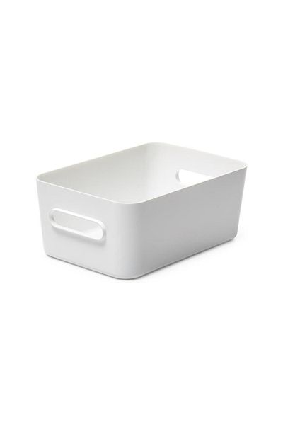 Orthex SmartStore Compact M storage box, White, 29.5x19.5x12 cm