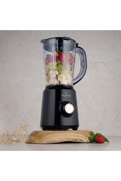 Berlinger Haus Tabletop blender with 1.5L glass container, Black Rose Collection