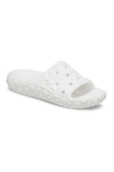 Crocs Classic Geometric Slide v2 Slippers Alb - White 42-43 EU - M9/W11 US
