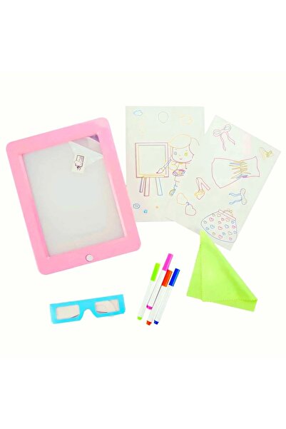 Genel Markalar 3D Doodle Sihirli Pembe Yazı Tahtası
