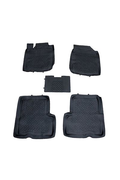 ideal STORE Set 5 covorase cauciuc stil tavita IdealSTORE pentru DACIA LOGAN 2005-2014