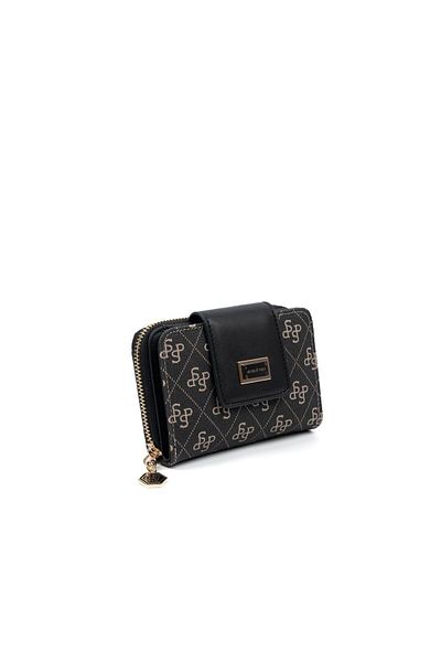 Silver Polo Silver & Polo Smoked - Black Sp935 Women's Wallet & Card Holder