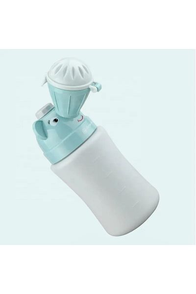 Little Mom Pisoar portabil pentru baietei Little Mom, Reutilizabil, design ergonomic si intuitiv, dimensiune 22