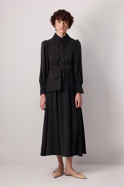 Touché Privé Functional Belt Dress