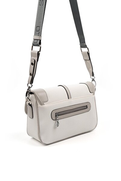 Silver Polo Silver & Polo White - A.grey SP1182 Geantă de damă