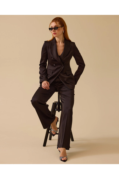 SEÇİL بنطلون -251010022 أسود