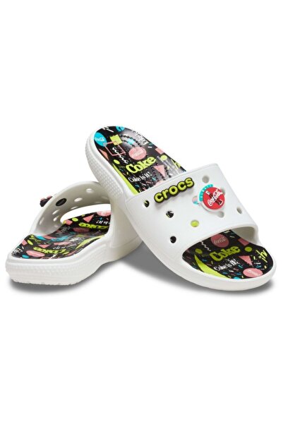 Crocs Slippers CocaCola X Classic 90s Slide - White/Multi