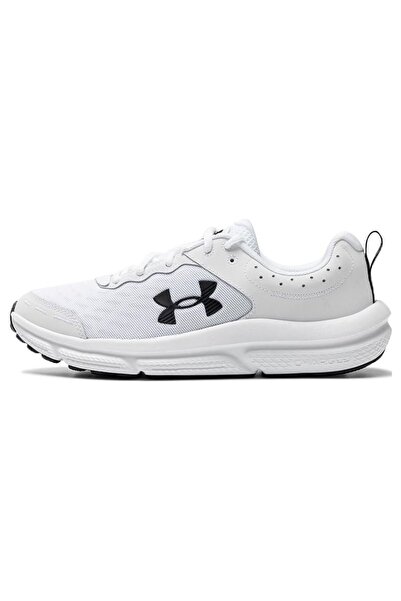 Under Armour Men's Brand Logo Comfortable Sole Lace-Up White-Black Shoes 3026...