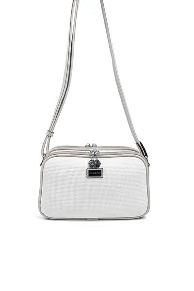 Silver Polo Silver & Polo White - A.grey SP899 Geantă de damă