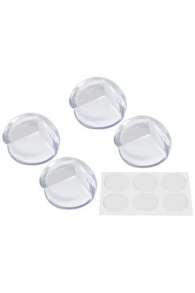 ideal STORE Set of 4 idealStore SafetyConer Corner Protectors, for Protecting the Corners of Tables, Cabinets, and