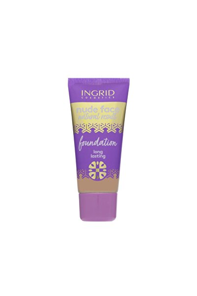 INGRID Fond de ten Nude Face Long Lasting, 23 Crem, 30 ml