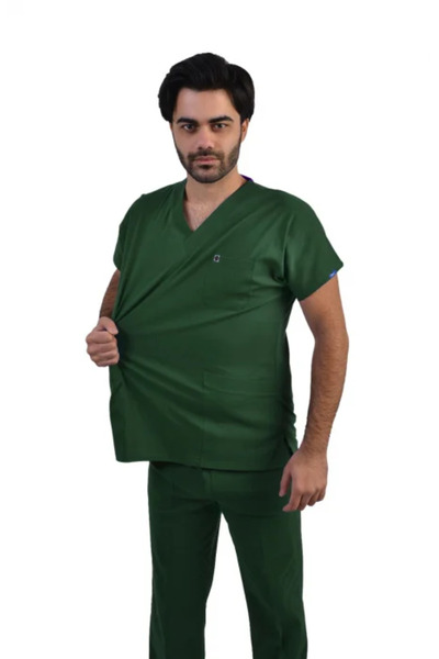 İBA MEDİKAL Costum medical unisex FlexCool verde vânător