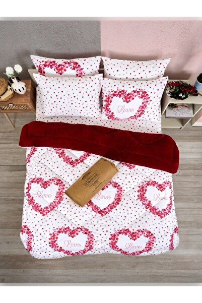 argehome Double Welsoft Sleeping Set Double Sided Wellsoft Fluffy Fleece Quil...