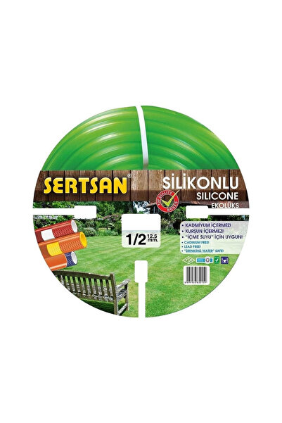 renklime مي للواردات ®   خرطوم سيليكون إيكولوكس من سيرتسان 1/2 بطول 15 متر