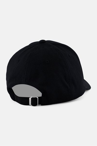 Bebe Women Adjustable Brand Logo Cap, Black