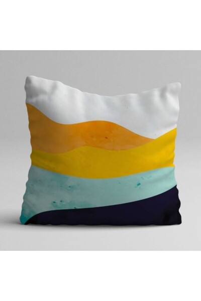 Lenjerii Deosebite Σετ 3 διακοσμητικά μαξιλαροθήκες 43x43εκ., Πολύχρωμα Κύματα