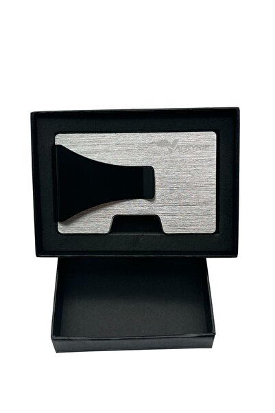 valkyrie Μεταλλική μινιμαλιστική θήκη κάρτας με έξυπνο μηχανισμό RFID Protect Κομψή ανθεκτική χωρητικότητα 15-25 καρτών