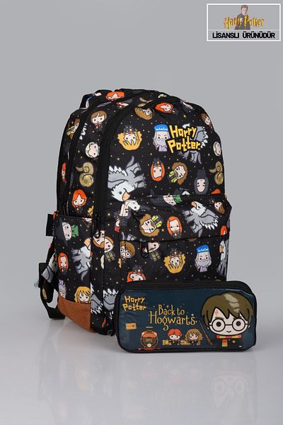 Harry Potter ΣΧΟΛΙΚΗ ΣΑΚΟΥΛΑ ΜΕΓΑΛΟΥ ΜΕΓΕΘΟΣ ΚΑΙ ΣΧΟΛΙΚΟ ΣΕΤ ΜΕ ΣΤΥΛΙ ΓΙΑ ΧΑΡΙ ΠΟΤΕΡ ΜΕ άδεια DEKOMUS