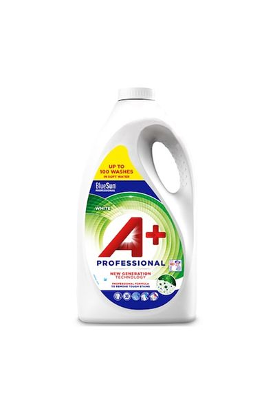 Ariel Detergent lichid, A+ Ariel, pentru rufe albe, 100 spalari, 5l