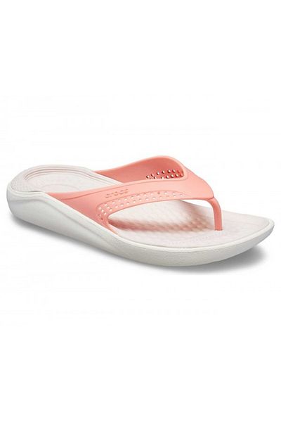 Crocs LiteRide Flip 37-38 EU - M5/W7 US Melon - Melon/White