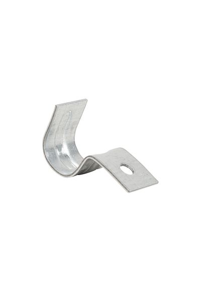 OEM Metal Cable Clamp, Diameter 20 Mm, Galvanised Steel, Silver