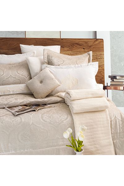 Schafer Home Anna Dowry Set 11 Pieces-Ecru