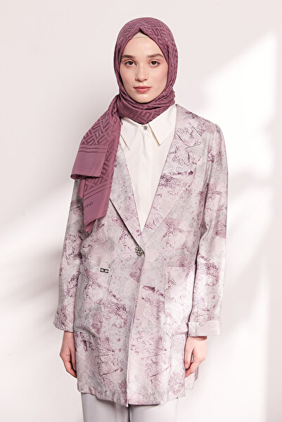 Setrms Desenli Oversize Ceket