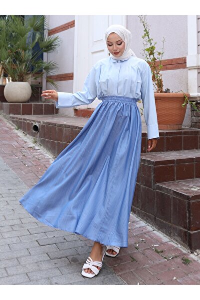 VAV ΚΟΝΤΟ ΠΙΧΟΥ ΠΟΥΚΑΜΙΣΟ - Μπλε - Vav