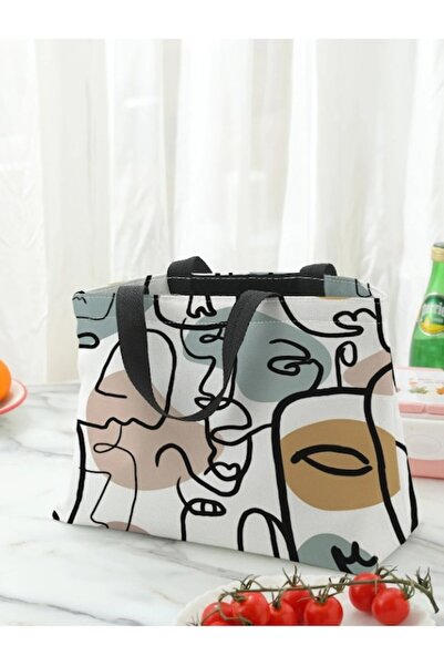 The Casius. Portable lunch bag, graphic design, 35 x 14 x 2