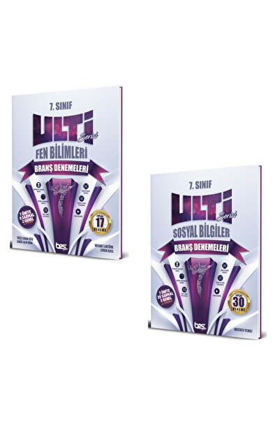 Bes Yayınları Ulti Yayınları 7. Sınıf Fen Bilimleri ve Sosyal Bilgiler Deneme...