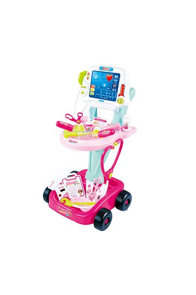woopie Doctor's Trolley, Woopie, 17 Pieces, 3 Years, Multicolor