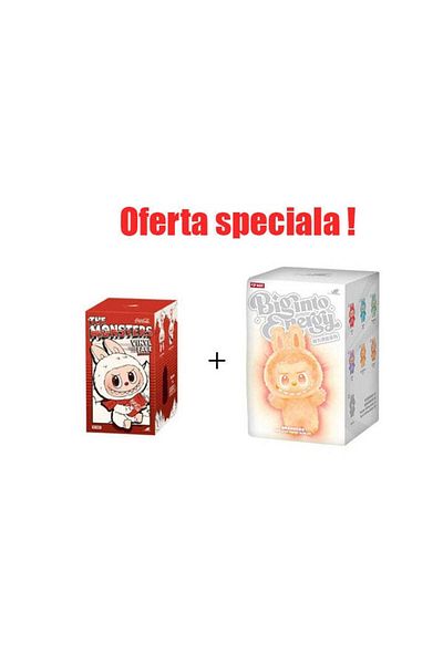 victiny Plush Toy Labubu Blindbox, Big Into Energy, 15 cm+ GIFT