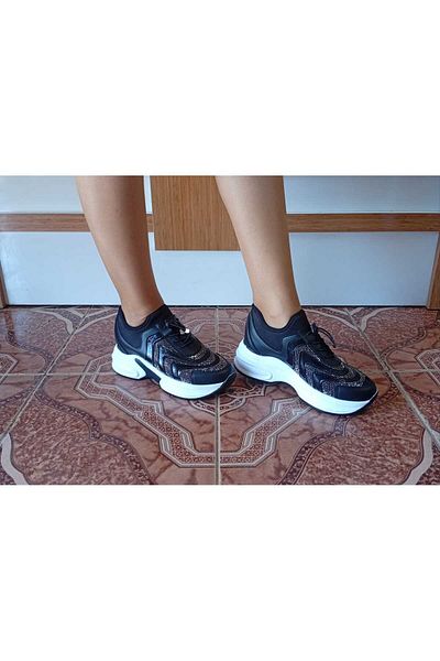 CEKAVE Women's Sports Shoes Black Color
