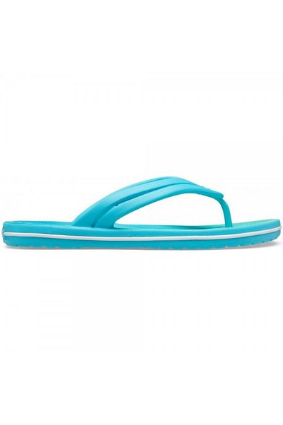 Crocs Șlapi Crocband Ombre pentru femei, 36-37 EU - W6 US Albastru deschis - Digital Aqua/Multi