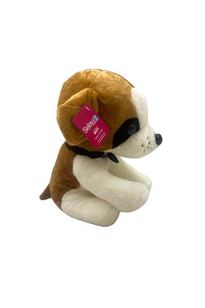 Selay Oyuncak Plush Kuki Dog 30 cm Ecru 1307