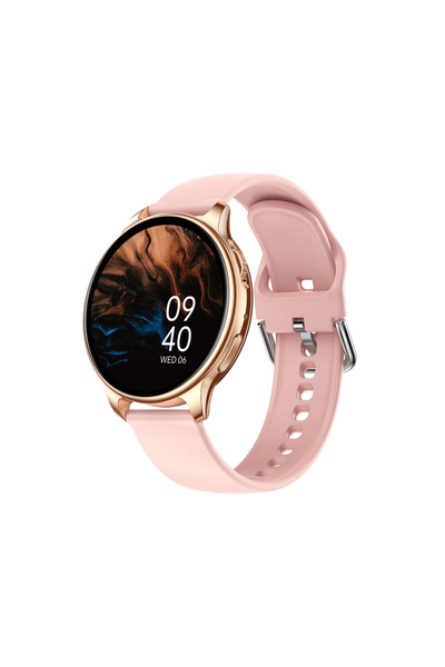 ideal STORE Yolo GOLD IdealStore Full HD Smartwatch, οθόνη 1,32 ιντσών με ανάλυση 360x360, παρακολούθηση αρτηριακής πίεσης