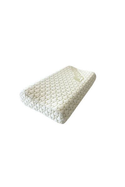 Somnart Ergonomic Aloe Vera Memory Pillow, precise neck and head support, removable cover, 30x50x10/8 cm