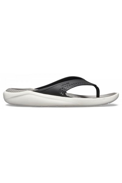 Crocs LiteRide Flip 46-47 EU - M12 US Black - Black/Smoke