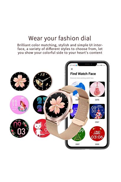 ideal STORE Έξυπνο ρολόι idealStore PowStell, Λεπτός σχεδιασμός, Λειτουργίες πολλαπλών σπορ, Παρακολούθηση υγείας, Προσωπική υπενθύμιση