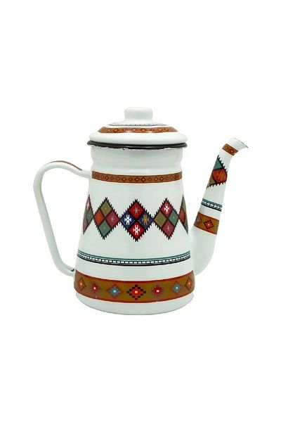 BASURRAH White Shinko jug with a heritage decoration, 0.8 liters