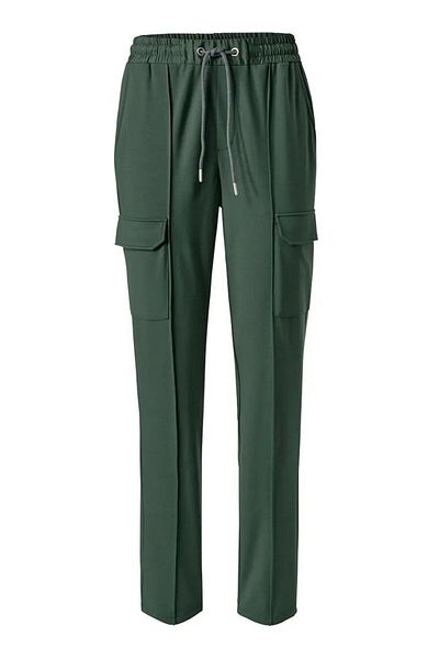 Tchibo Women Stretchable Drawstring Jogger Pants, Green